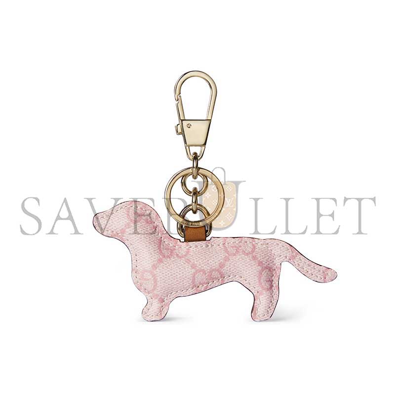 GUCCI DOG-SHAPED BAG CHARM 821812